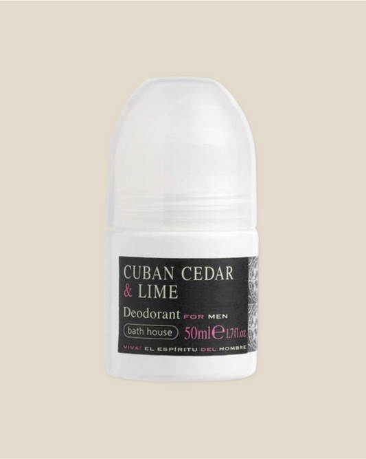 Deodorant - Cuban Cedar & Lime